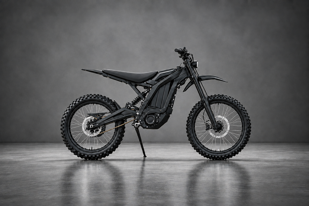 Enhanced electric dirt bike hero image